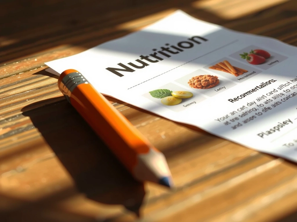 Plan nutritionnel personnalisé